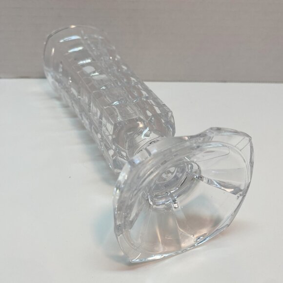 Cristal d'Arques Durand Vintage Footed Vase, Soliflor, 9 inches / 24% Lead - Picture 5 of 6